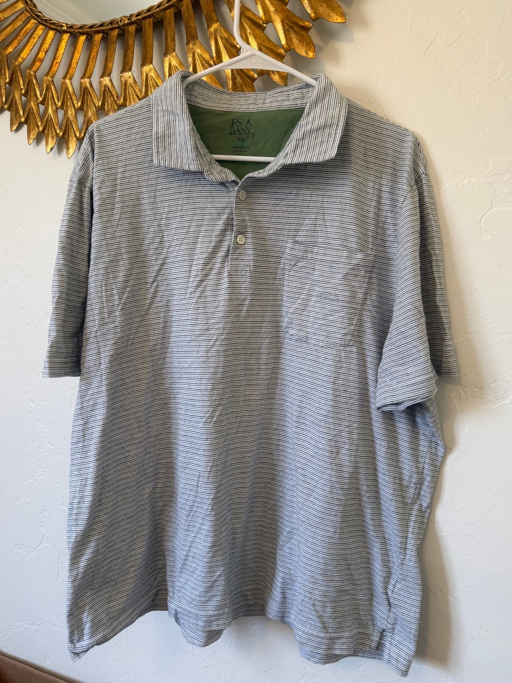 Men's Jos. A Bank striped polo